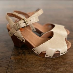 MIZ MOOZ | Leather Heather Clog Sandal